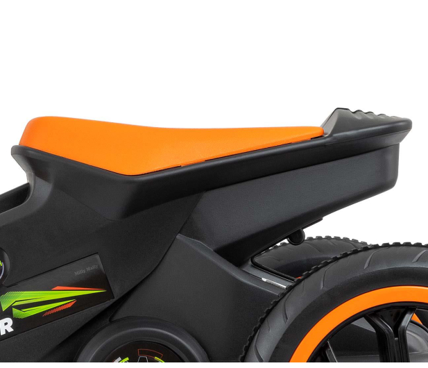 MILLY MALLY Gokart na pedały Rider Orange - 1231020 - zdjęcie 7